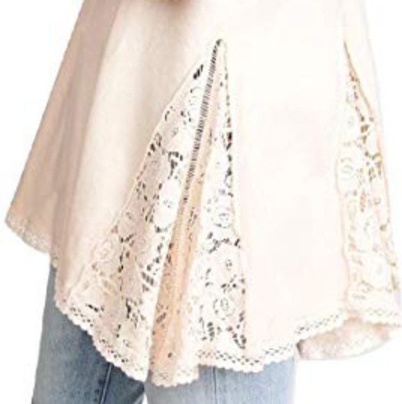 Free People No Frills Pullover Ivory - Picture 4 of 6